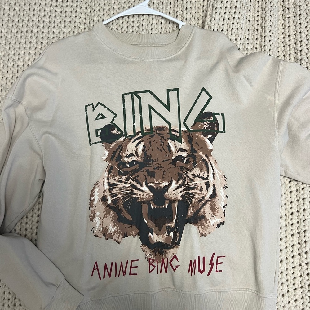 Anine Bing Muse Tiger Sweatshirt